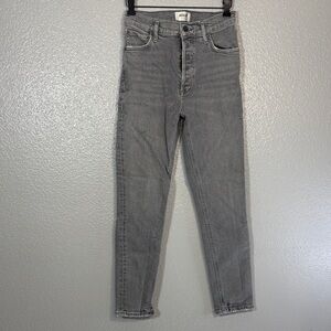 Agolde Gray Ankle Jeans